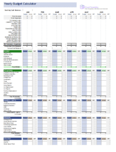 Budget Calculator xlsx