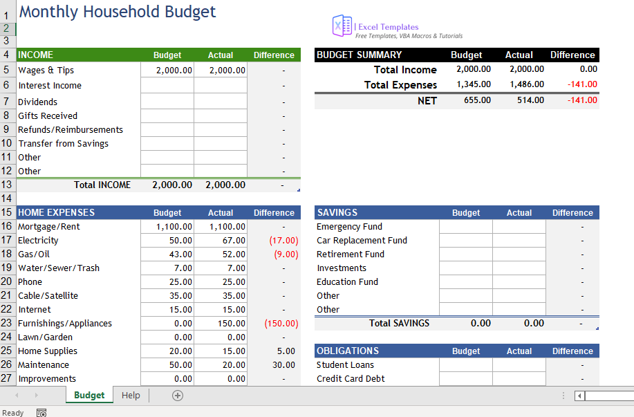 monthly-household-budget