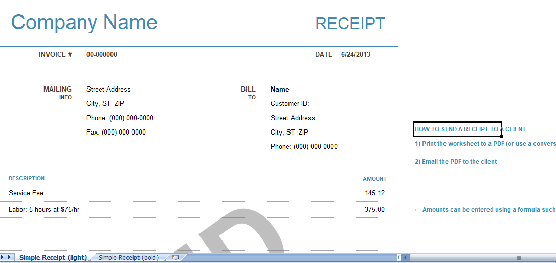simple-receipt