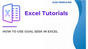How to use Goal Seek in Excel