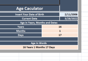 Age-Calculator
