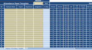 Employee-Attendance-Sheet