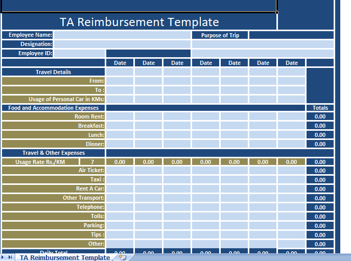 TA-Reimbursement-Template