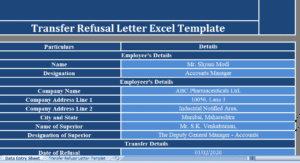 Transfer-Refusal-Letter-Excel-Template