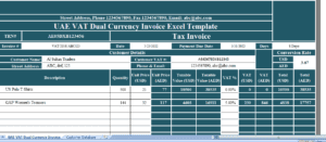 UAE-VAT-Dual-Currency-Invoice