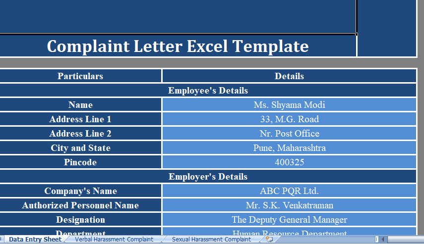 Workplace-Harassment-Complaint-Letter