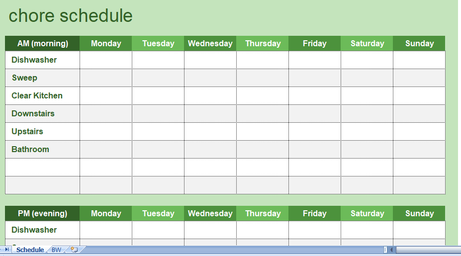 chore-schedule