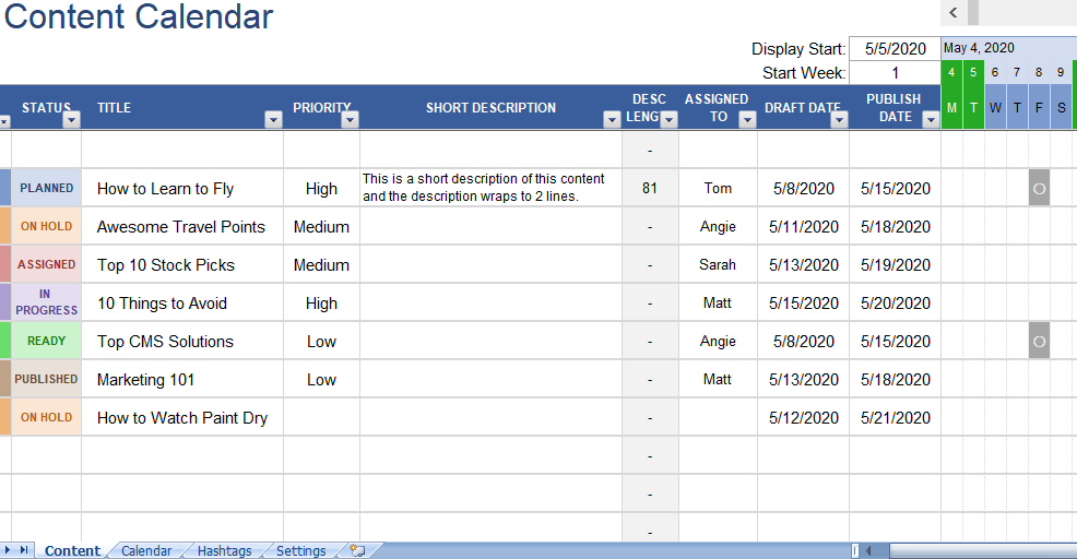 content-calendar