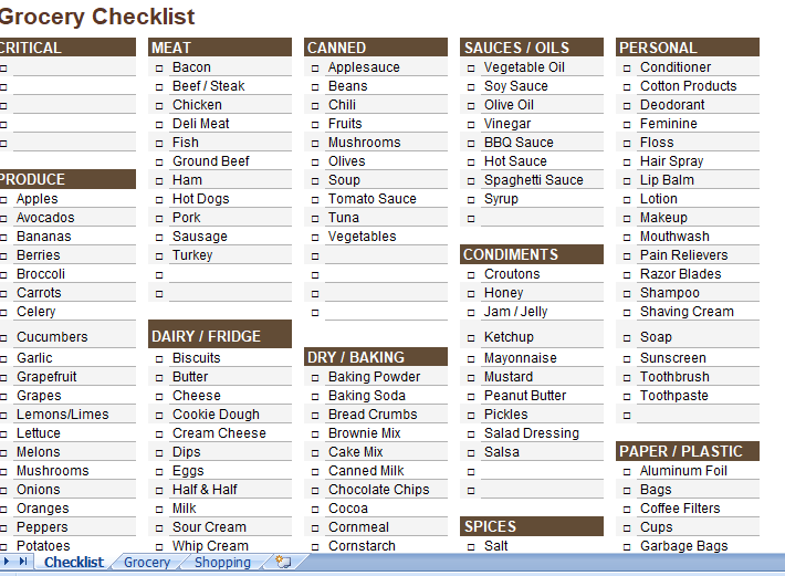 grocery-list