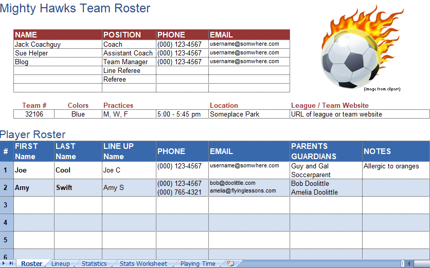 soccer-roster
