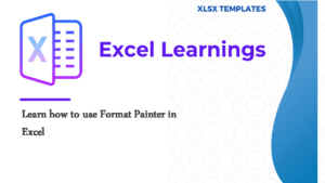 Format Painter in Excel