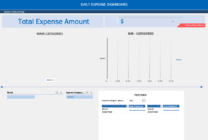 daily expense sheet