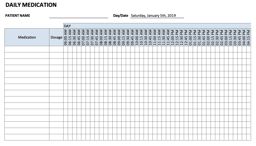 Medication-Schedule-Overview
